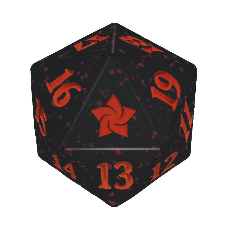 Dado D20 Magic: The Gathering - Cimientos: