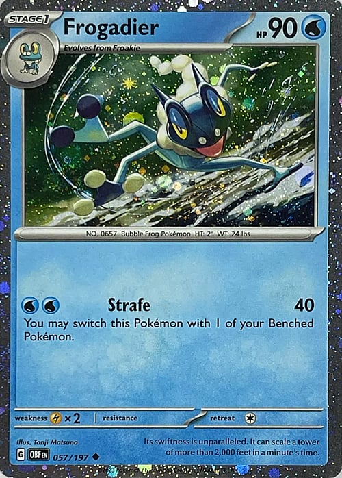 Frogadier Card Front