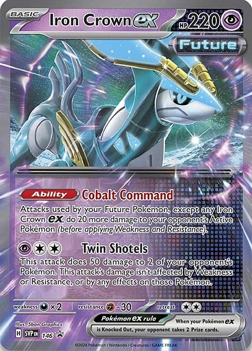 Iron Crown ex Card Front