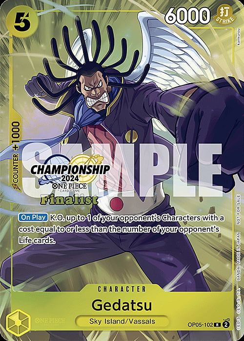 Gedatsu Card Front