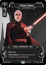 Conde Dooku, Darth Tyranus