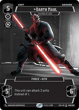 Darth Maul, Revenge At Last Frente