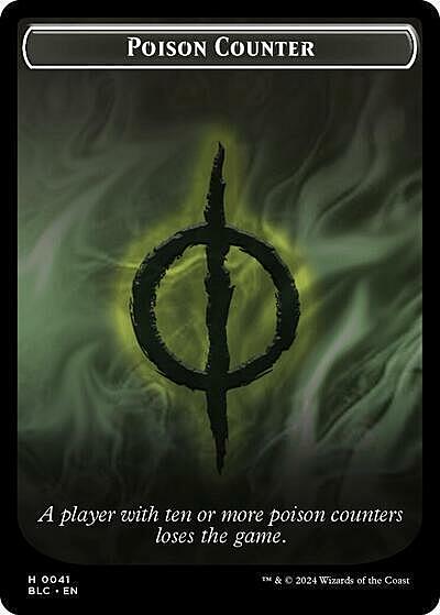 Rabbit // Poison Counter Card Front