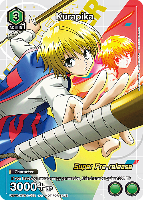 Kurapika Card Front