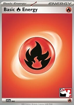 Basic Fire Energy Card Front