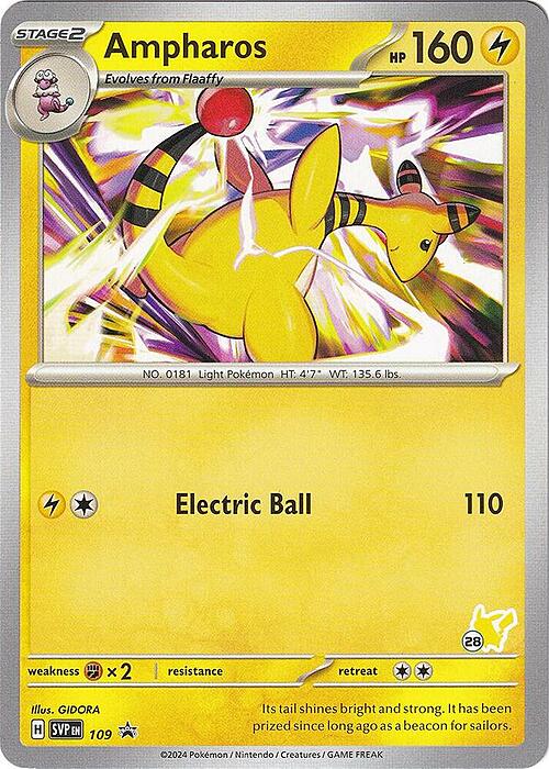 Ampharos [Thundershock | Reflect Energy] Card Front