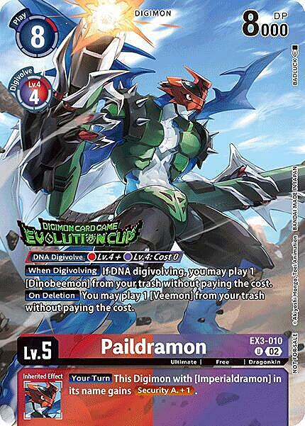 Paildramon Card Front