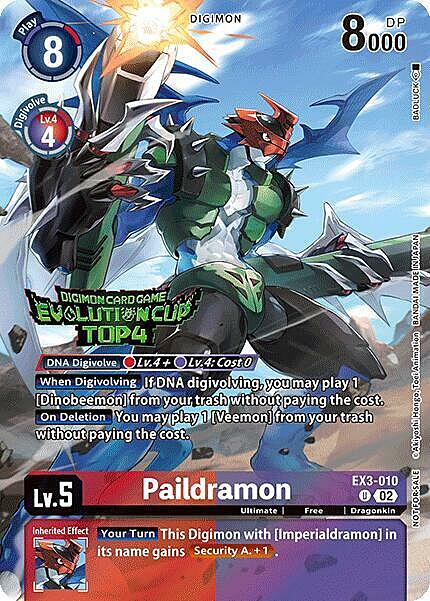 Paildramon Card Front