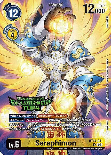 Seraphimon Card Front