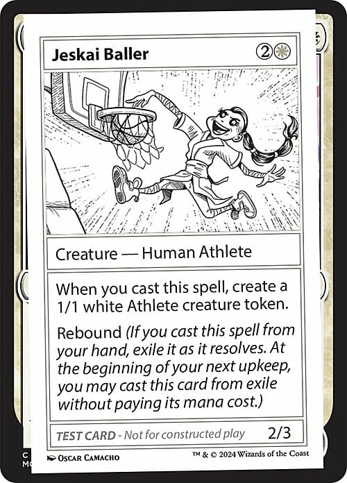 Jeskai Baller Card Front