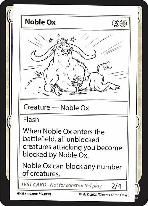 Noble Ox Frente