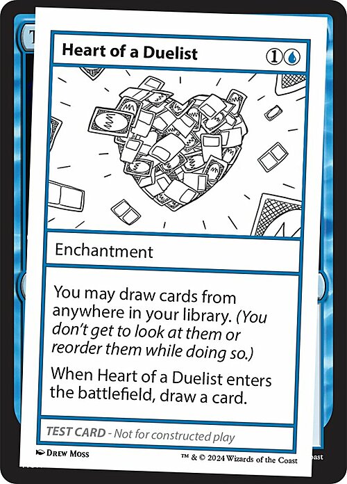 Heart of a Duelist Card Front