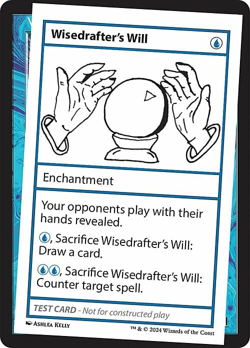 Wisedrafter's Will Card Front