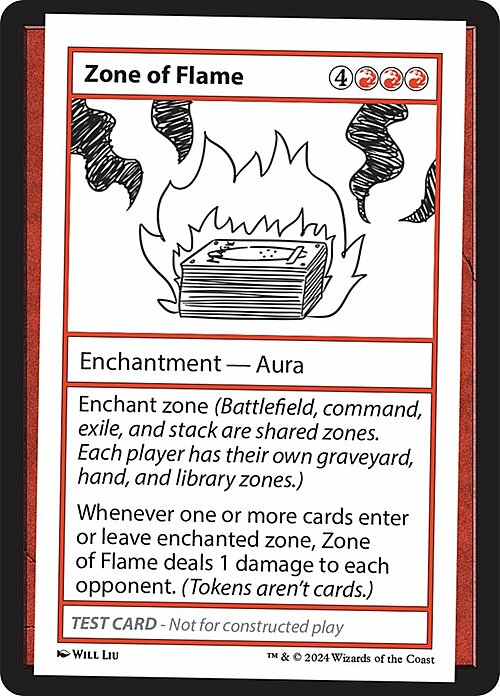 Zone of Flame Card Front