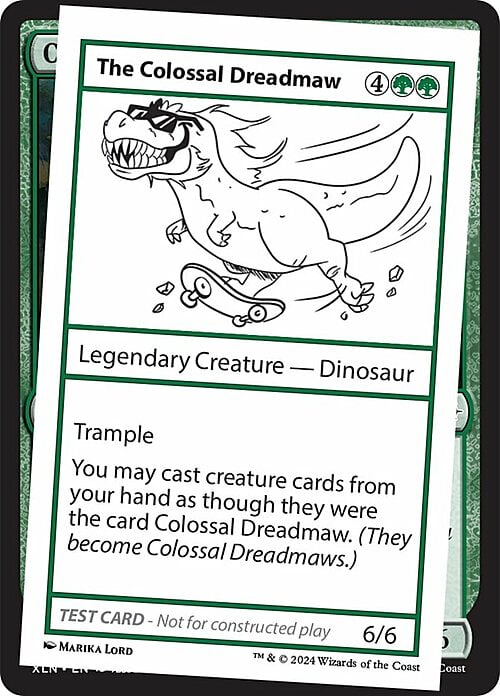 The Colossal Dreadmaw Card Front