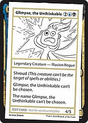 Glimpse, the Unthinkable