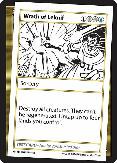 Wrath of Leknif Card Front