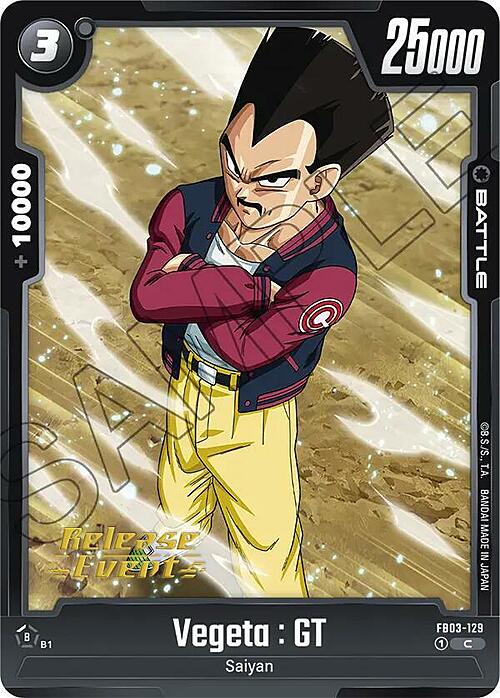 Vegeta : GT Frente