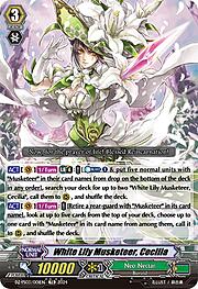 White Lily Musketeer, Cecilia [G Format]