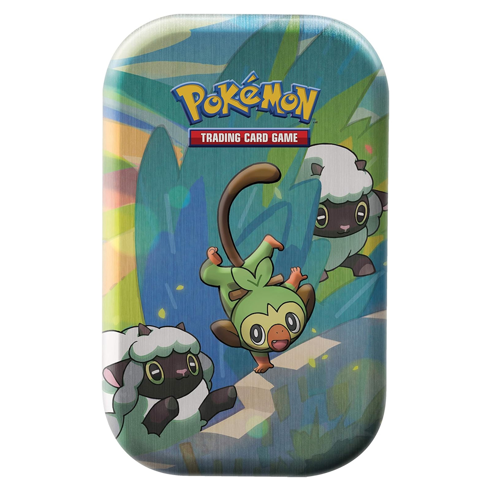 Galar Pals Mini Tins: Lata Grookey & Wooloo