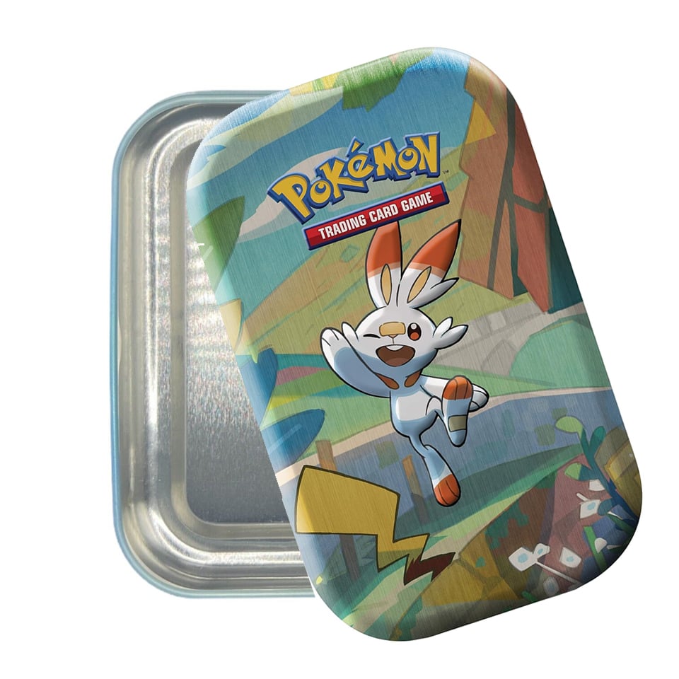 Tin Galar Pals Mini Tins: Scorbunny & Pikachu vuota