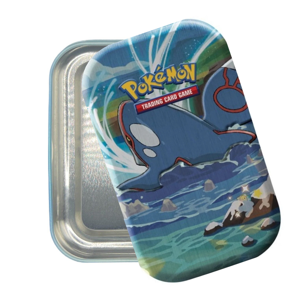 Shining Fates Mini Tins: Kyogre Empty Tin