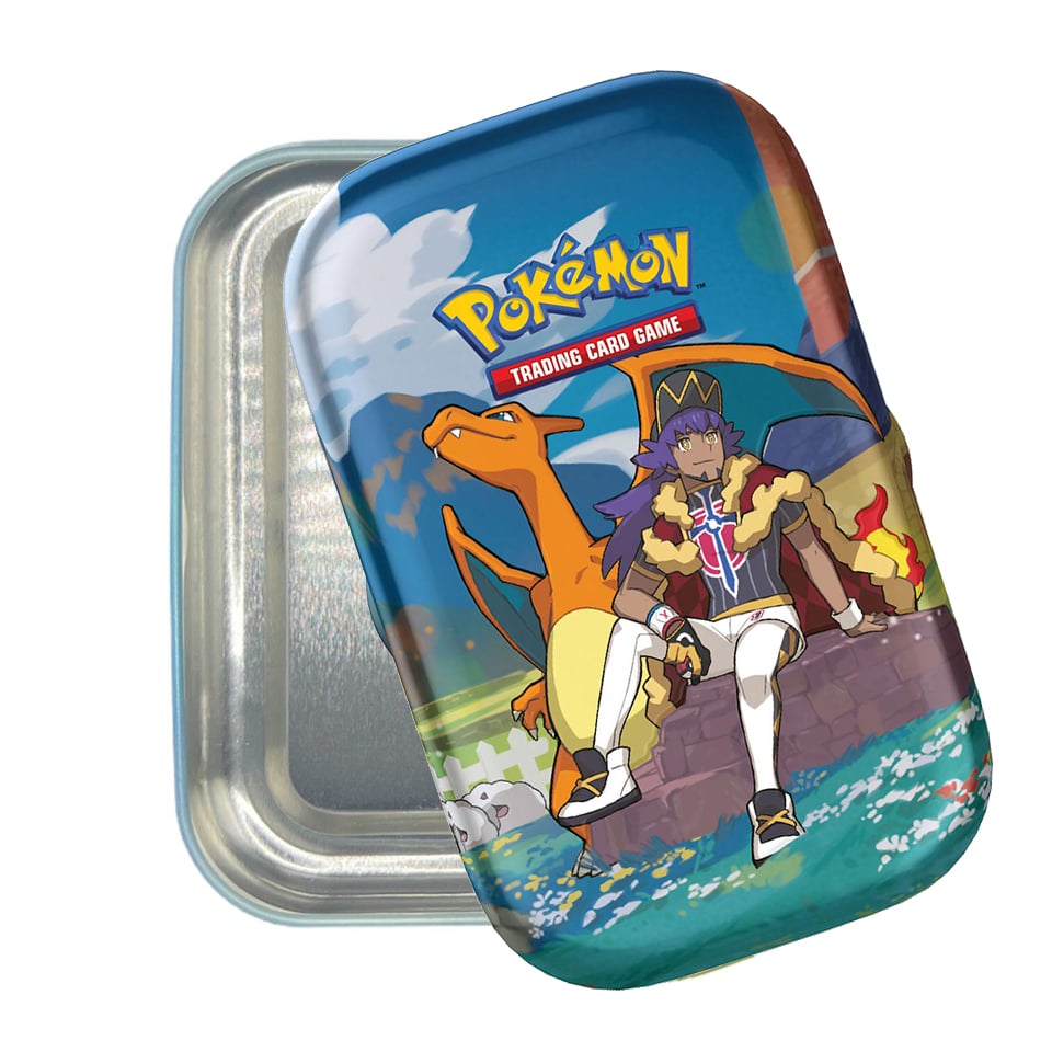 Crown Zenith: Leon & Charizard Empty Mini Tin