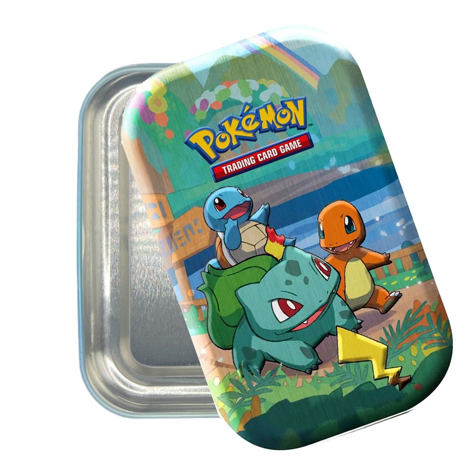 Gran Festa Mini Tins: Kanto Starters Tin vuota