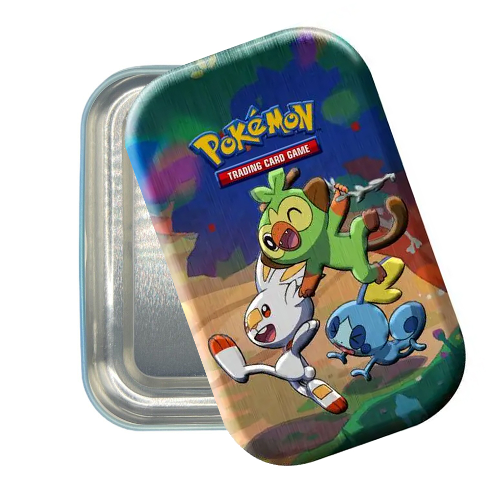 Celebrations Mini Tins: Galar Starters Empty Tin