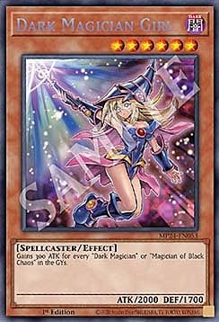 Dark Magician Girl Card Front