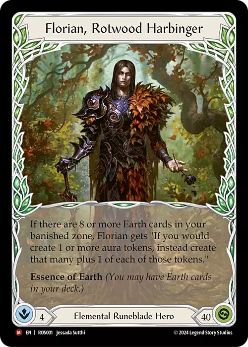 Florian, Rotwood Harbinger Card Front