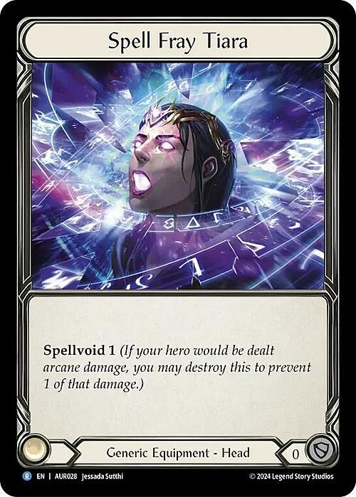 Spell Fray Tiara Card Front