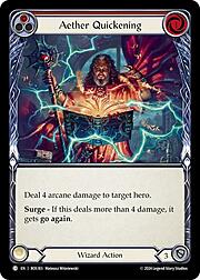 Aether Quickening (Red)