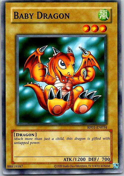 Baby Dragon Card Front