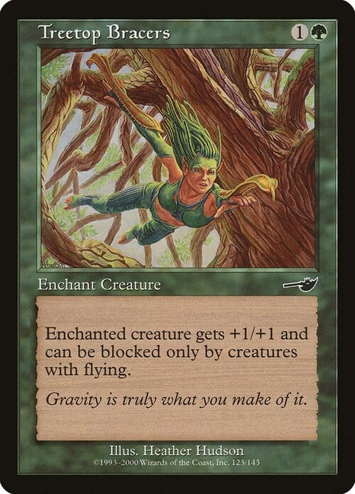 Treetop Bracers Card Front