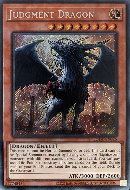 Drago del Giudizio Card Front