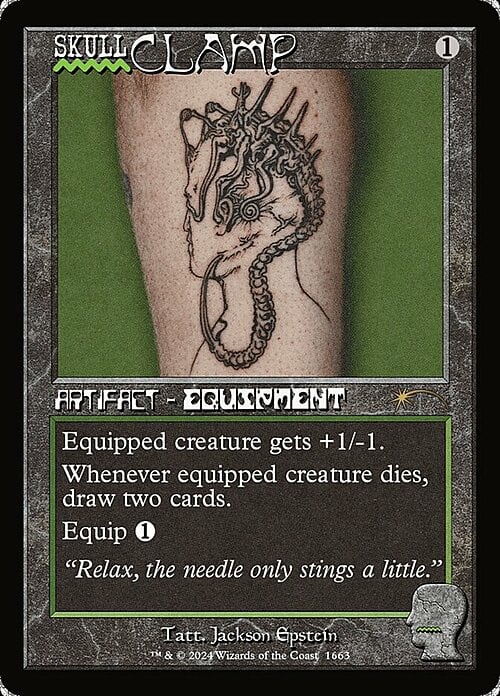 Skullclamp Card Front