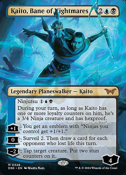 Kaito, Bane of Nightmares Card Front