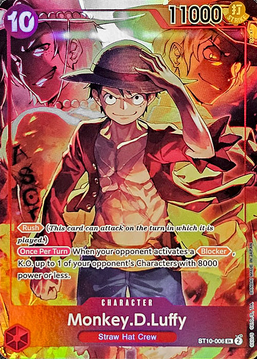 Monkey.D.Luffy Card Front