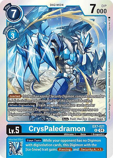 CrysPaledramon Card Front