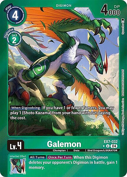 Galemon Card Front