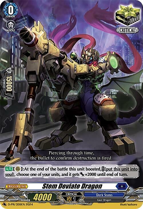 Stem Deviate Dragon Card Front