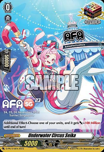 Underwater Circus Seika Card Front