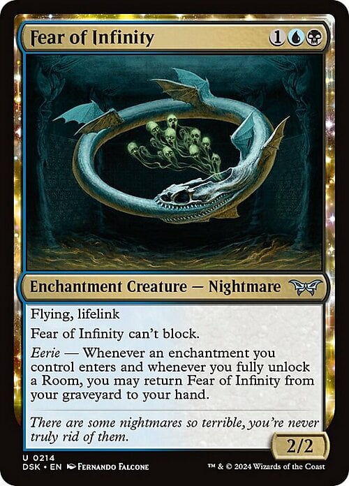 Fear of Infinity Card Front