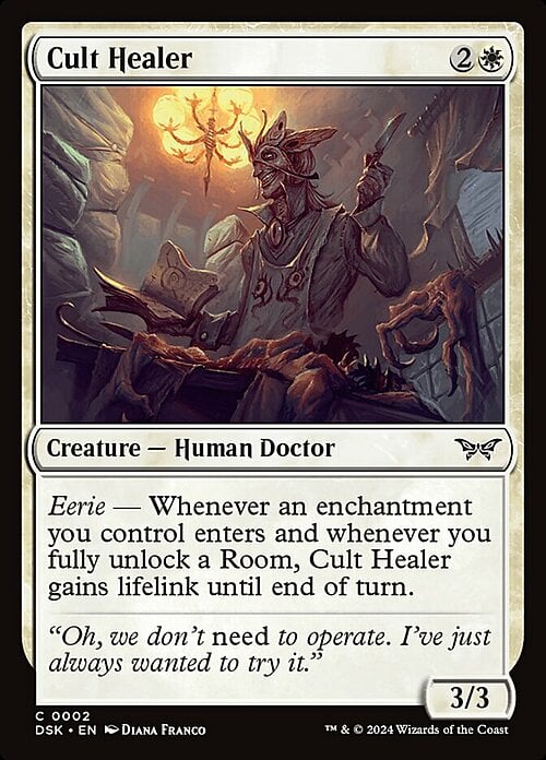 Cult Healer Card Front