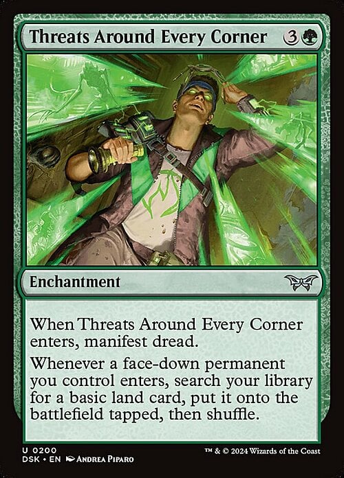 Threats Around Every Corner Card Front