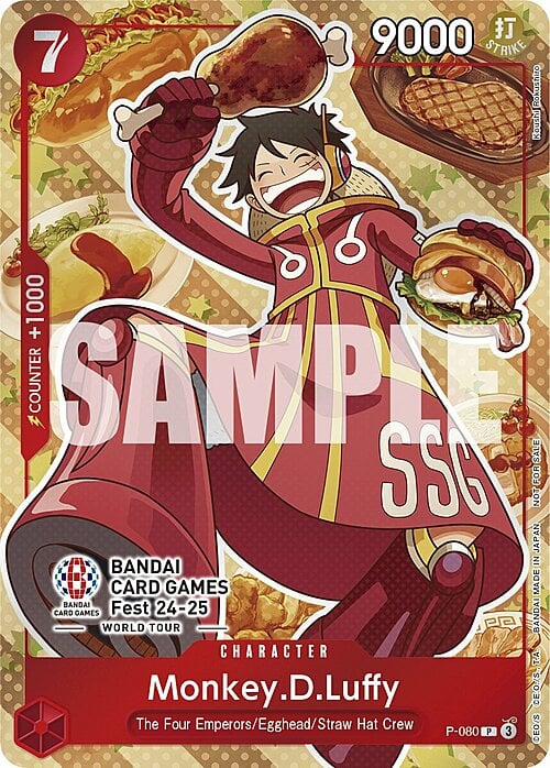 Monkey.D.Luffy Card Front