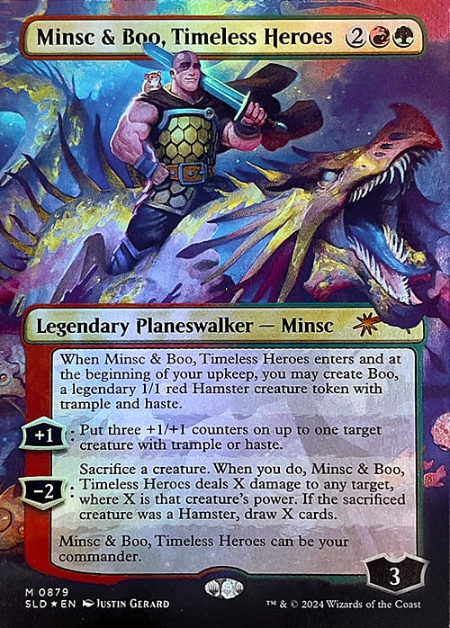 Minsc & Boo, Timeless Heroes Card Front