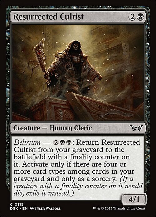 Resurrected Cultist Frente