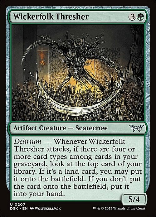 Wickerfolk Thresher Card Front